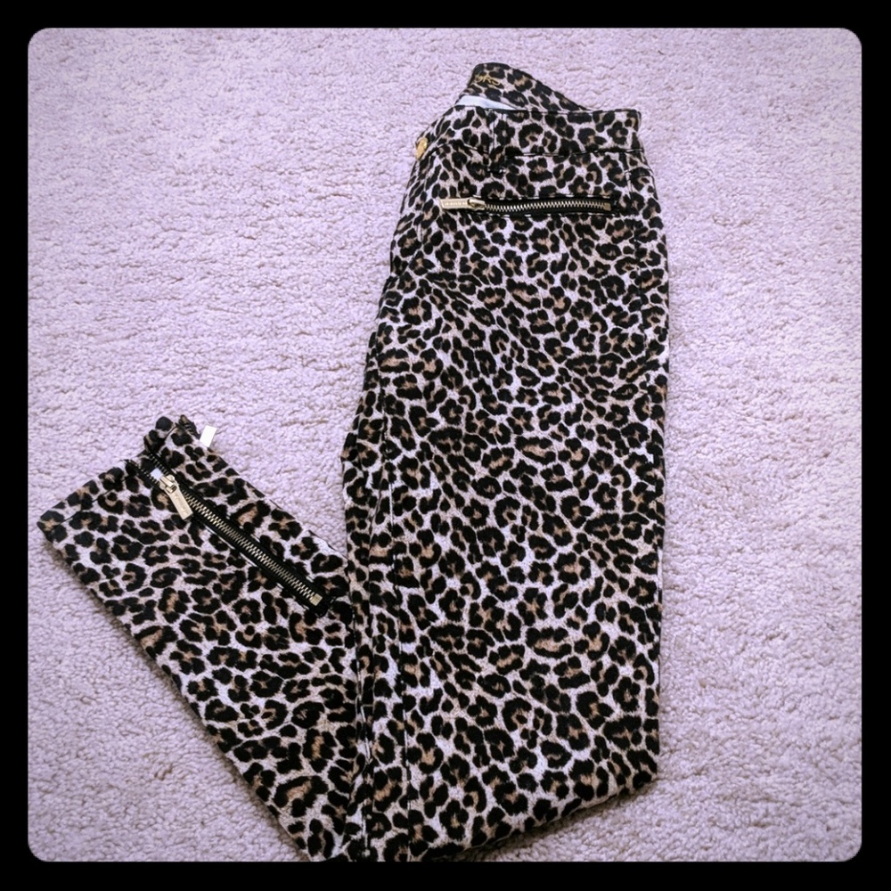 Michael Kors Cheta Printed pants